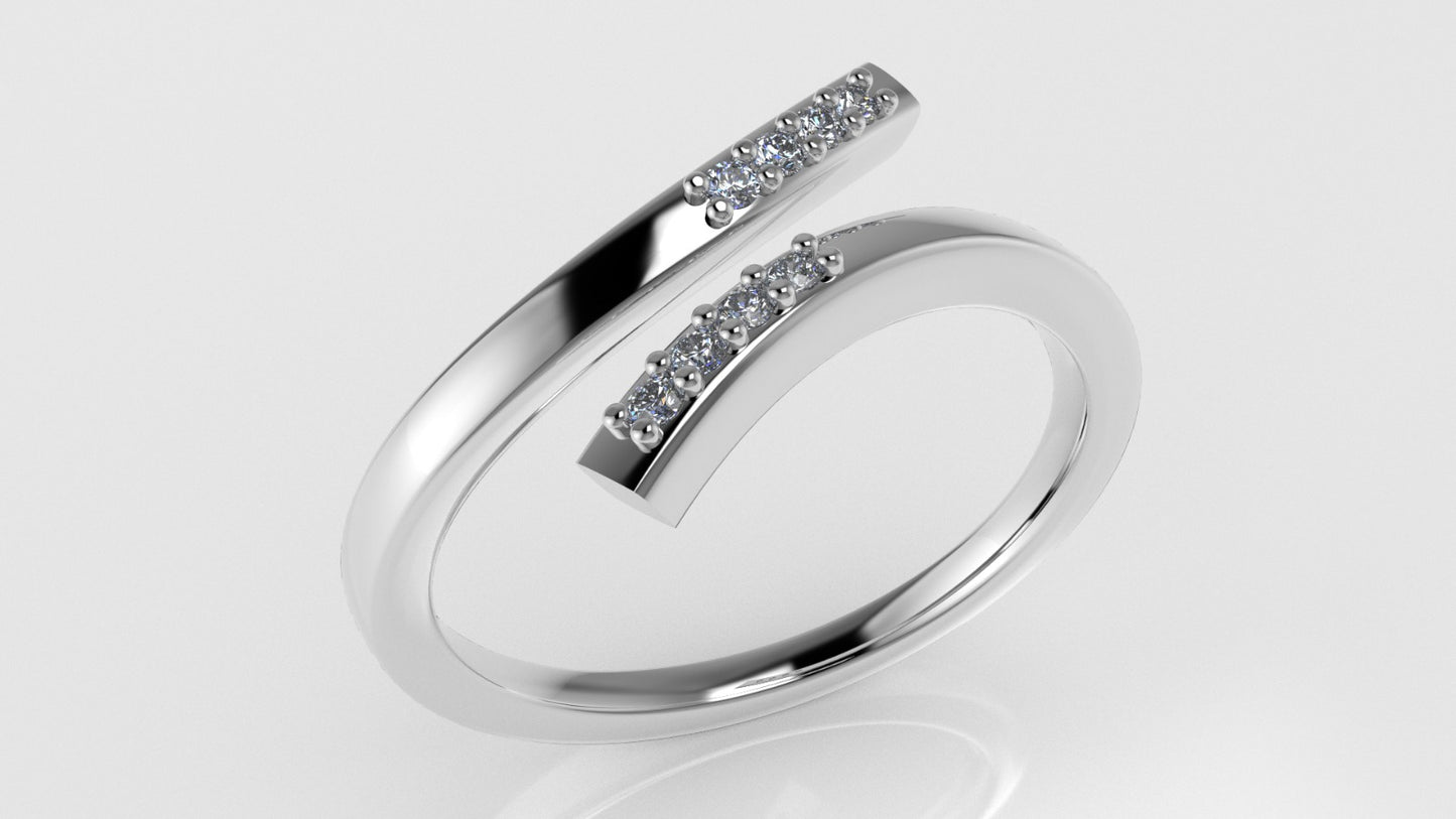 14K yellow Engagement gold Ring with Diamond VS1, it is use daily, "BAND" "setting prong"