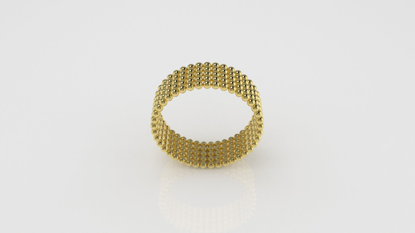 14k Gold Ring, it is comfortable for daily wear