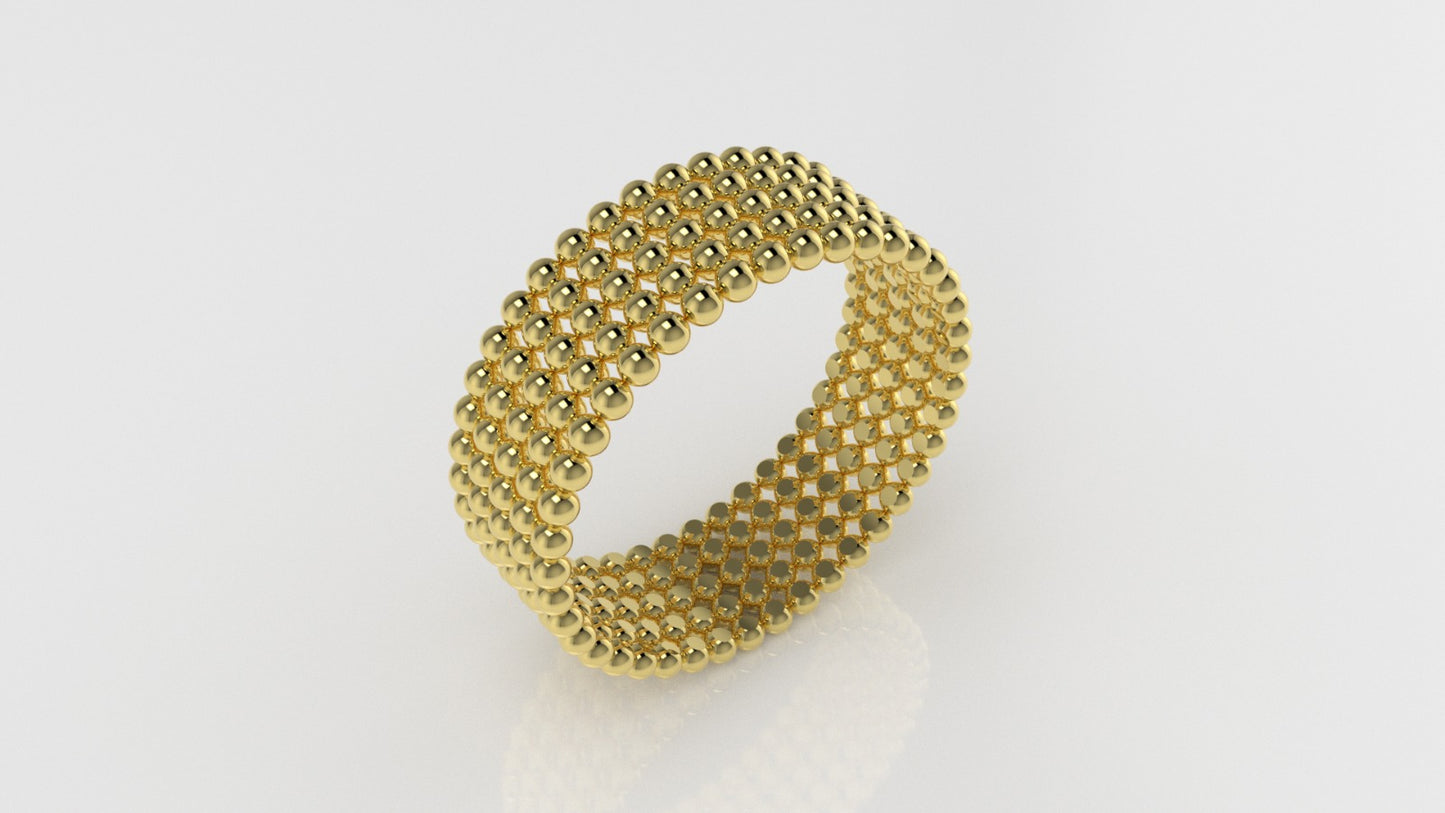 14k Gold Ring, it is comfortable for daily wear