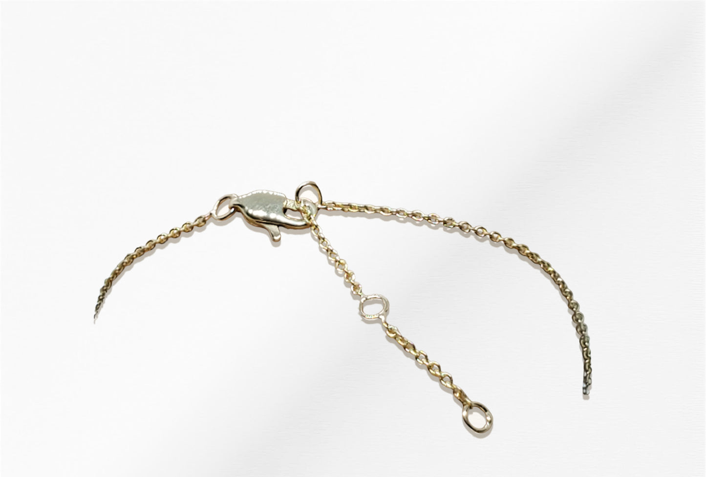 14K Gold Eye Shaped Bracelet