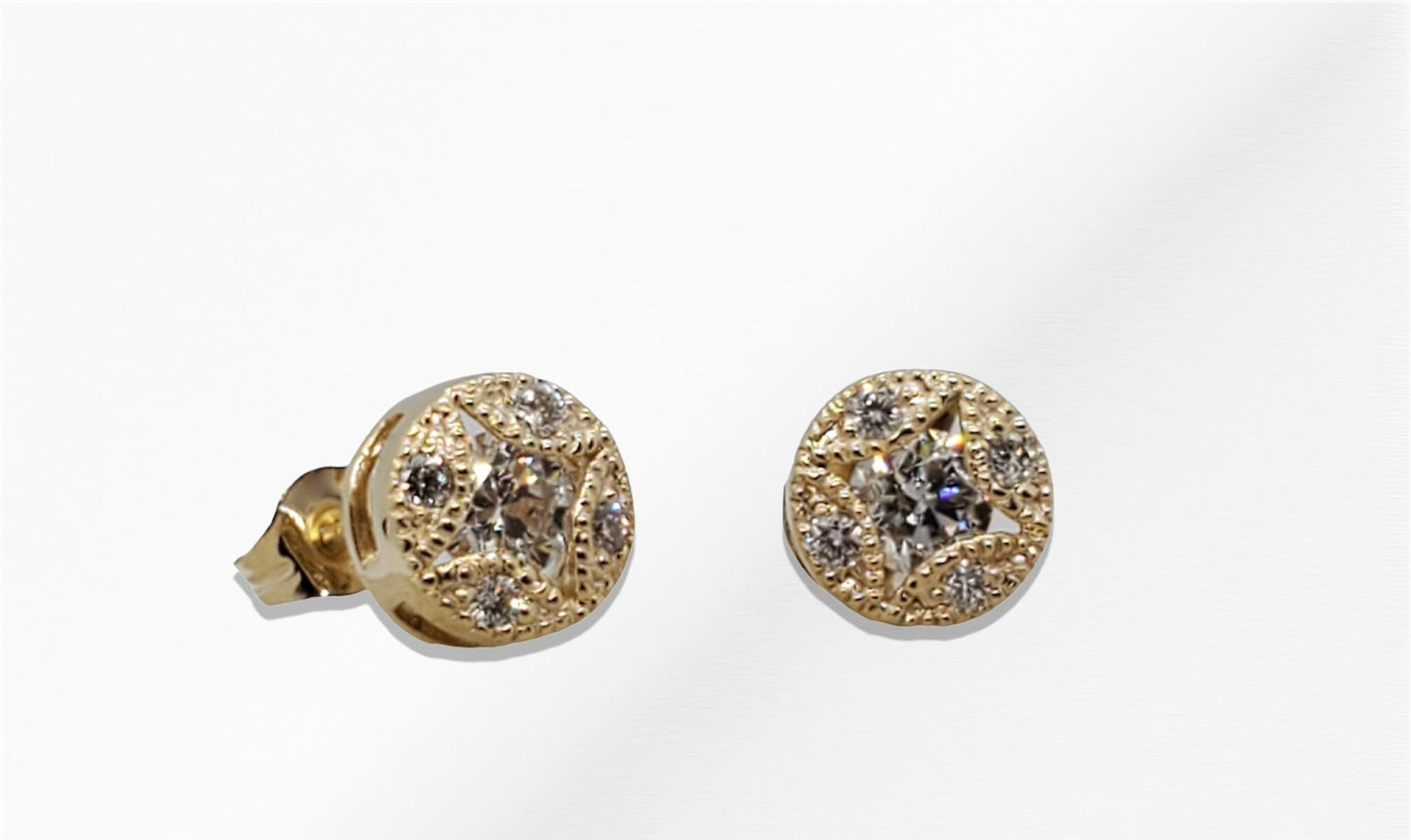 14K 0.60ct. tw. Stud Diamond Earrings