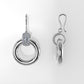 14k Earrings with 54 DIAMOND VS1