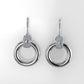 14k Earrings with 54 DIAMOND VS1