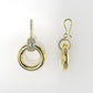 14k Earrings with 54 DIAMOND VS1