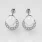 14k Yellow Gold Earrings with 2 PEARL of 6.5mm each