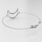 14k Bracelet, Moon Style