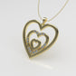 14K Gold Pendant with 12 DIAMONDS VS1, Only Pendant, "STT: Prong"