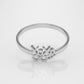 14K 'Xoxo' Gold Diamond Ring