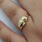 14K Elephant Designed Gold Ring