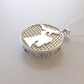 14K Gold Pendant, Mother and Son Silhouette