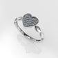 14K Gold Ring with 21 DIAMONDS 1.3mm VS1, STT: Prong
