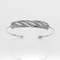 14K Bracelet with 25 Diamonds, "Stt: Prong", long 7 or 7 1/2 inch