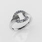 14K Gold Ring with 12 DIAMONDS, Cut: Split