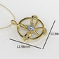 14K Gold Pendant with 1 DIAMOND VS1, STT: Prong