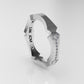 14K Ring with 16 MOISSANITE, STT: Bezel