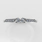 14K Gold Ring with 10 STONES, STT: Prong, Cut Chanel