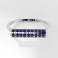 14K Gold Ring with 45 SAPPHIRE, Stt: Prong