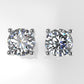 14k Earrings with 2 DIAMONDS VS1, "STT: Prong", Push Back