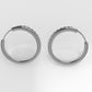 14k Earrings with 18 DIAMONDS, "STT: Cut Chanel"