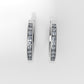 14k Earrings with 18 DIAMONDS, "STT: Cut Chanel"