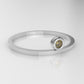 14k Citrine Ring, it is fine, delicate, comfortable for daily wear