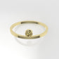 14k Citrine Ring, it is fine, delicate, comfortable for daily wear