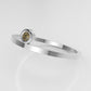 14k Citrine Ring, it is fine, delicate, comfortable for daily wear