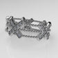 14K Gold Ring with 45 Diamonds, STT: Prong, Cut Chanel, "5X Style"