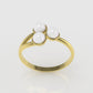 14K Gold Ring with Pearl