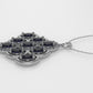 14K Gold Pendant with 51 STONE, STT: 2-Prong, Only Pendant
