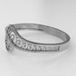 14K Gold Ring with spiral shaped