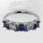 14K Gold Ring with 5 Stones, STT: 4-Prong