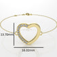 14k Bracelet with 12 DIAMOND 1.3mm VS1 each, split cut