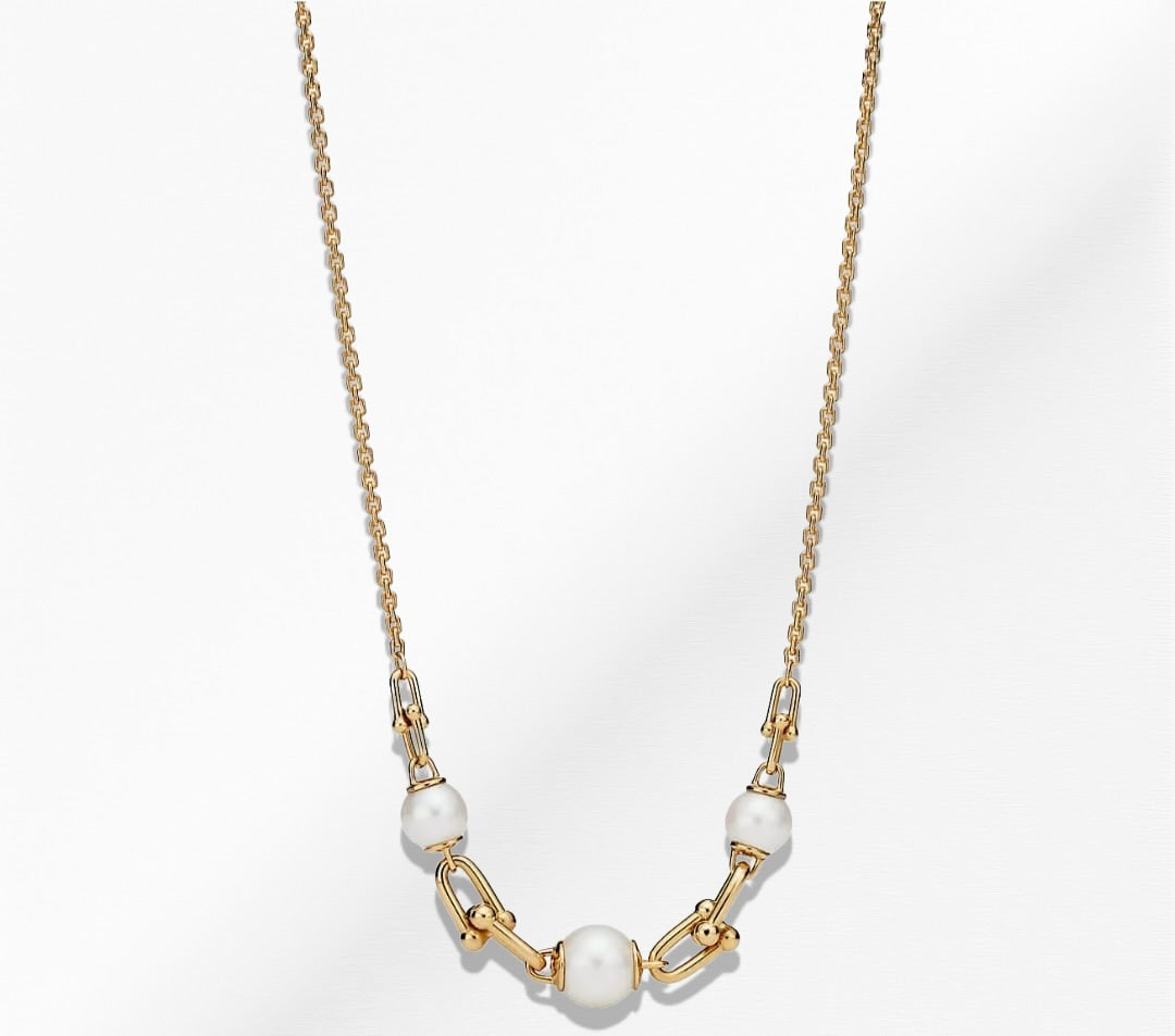 14K 3 Pearl Necklace