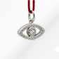 14K 0.03ct. t.w Diamond Eye Pendant