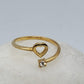 14K Yellow Gold Ring with MOISSANITE, band style, is a beautiful model ideal for any occasion