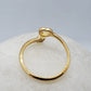 14K Yellow Gold Ring with MOISSANITE, band style, is a beautiful model ideal for any occasion